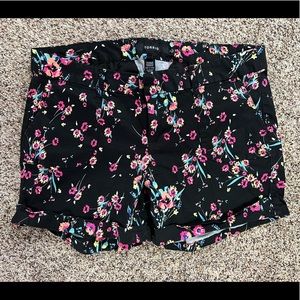 Floral torrid shorts - size 16